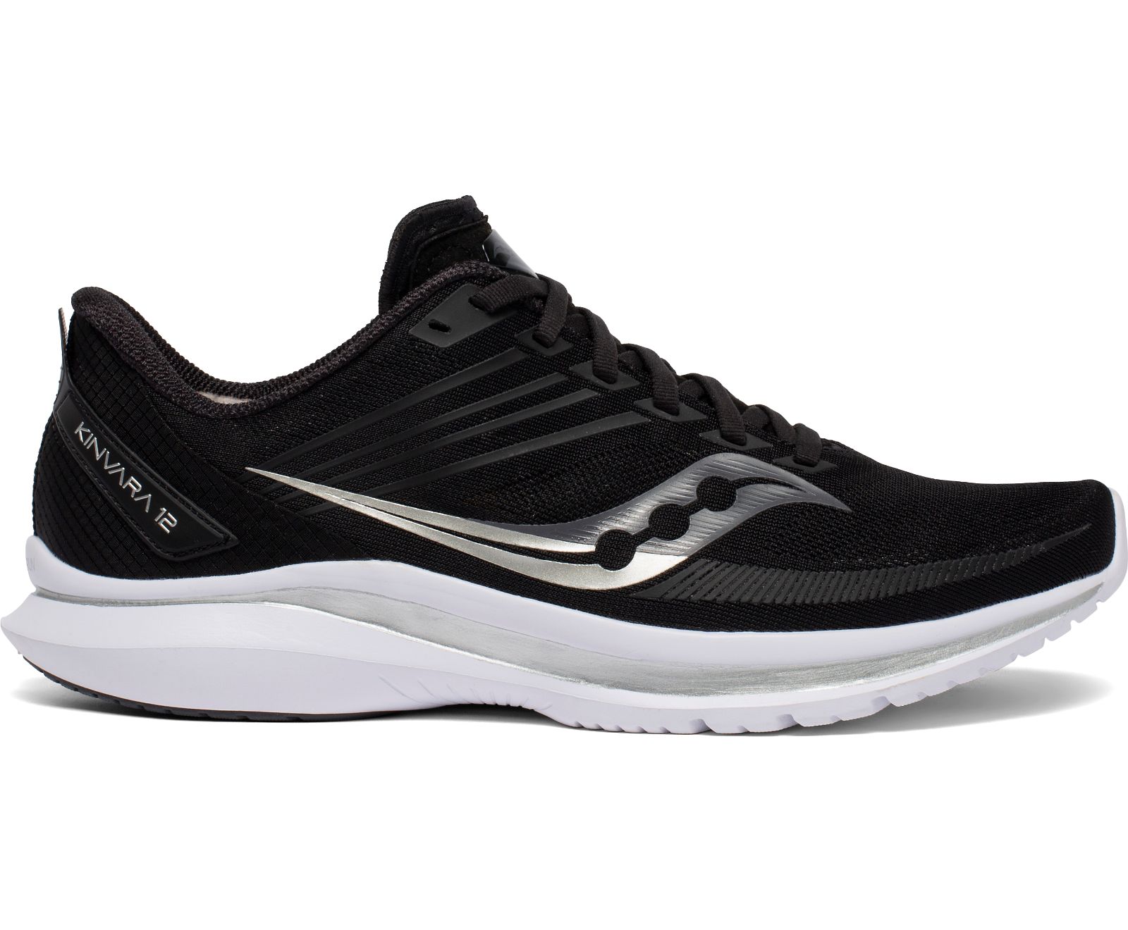 Saucony Kinvara 12 Men\'s Running Shoes Black / Silver | AU 524RVDW